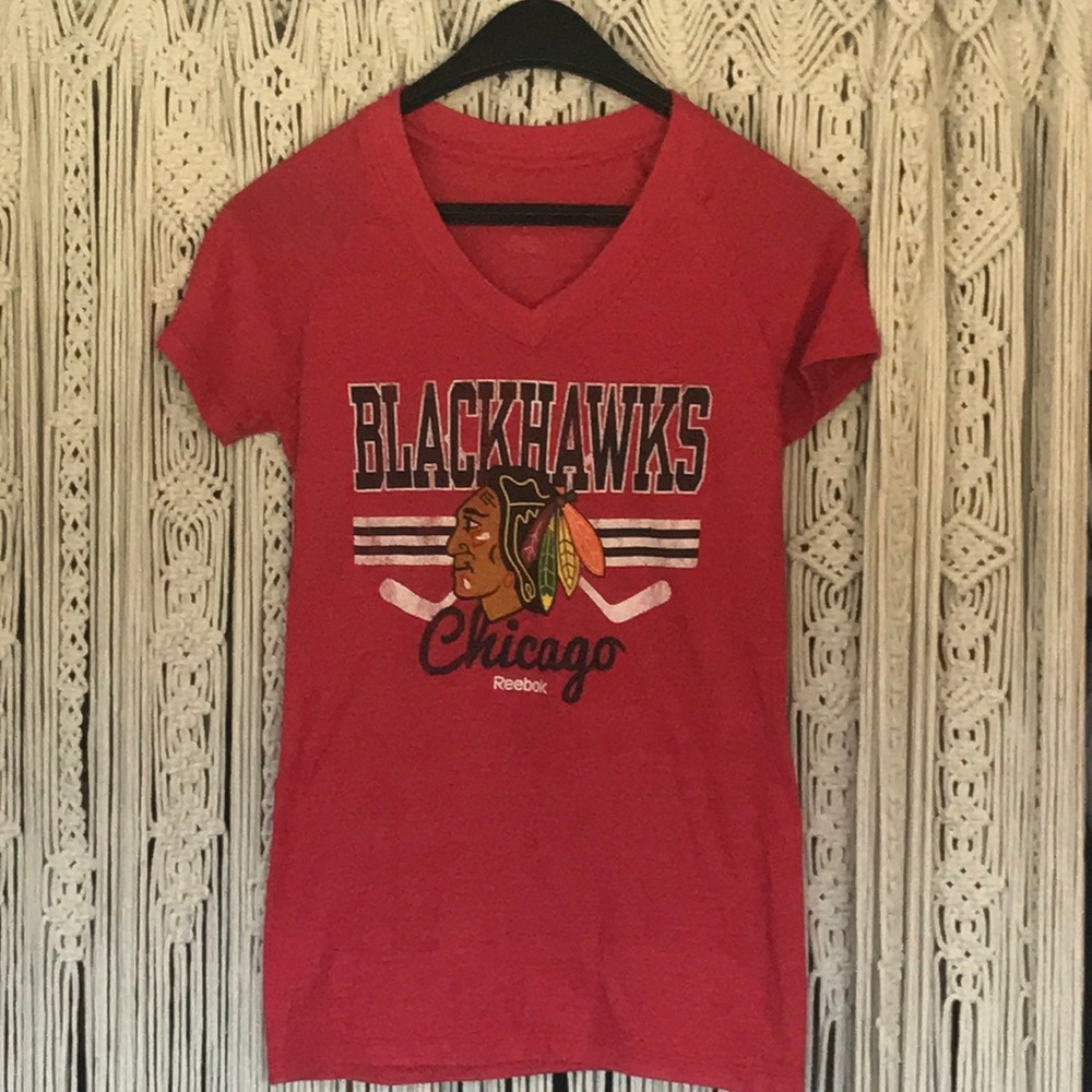 Reebok - Chicago Blackhawks Women’s Fitted Tee